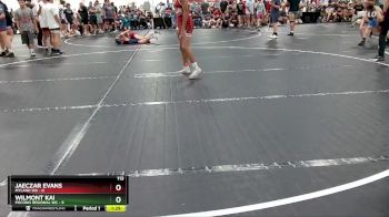 113 lbs Finals (2 Team) - Wilmont Kai, Pocono Regional WC vs Jaeczar Evans, Myland WA