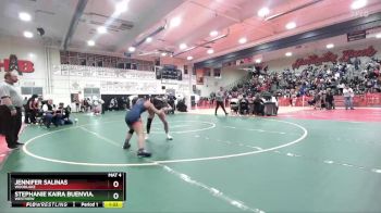 115 lbs Champ. Round 2 - Stephanie Kaira Buenviaje, Westview vs Jennifer Salinas, Woodlake