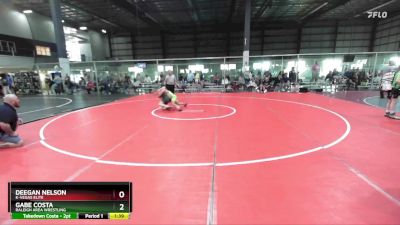 106 lbs Champ. Round 2 - Deegan Nelson, K-VEGAS ELITE vs Gabe Costa, Raleigh Area Wrestling