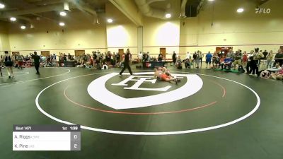 88 kg Final - Alvin Riggs, Lowell Wrestling vs Kevin Pine, Las Vegas Wrestling Club