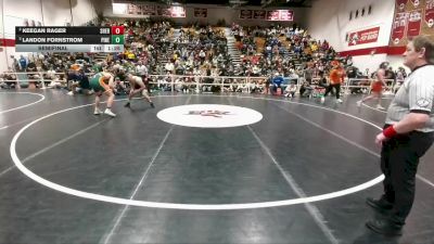 165 lbs Semifinal - Landon Fornstrom, Pinedale vs Keegan Rager, Sheridan
