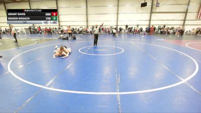 130 lbs Round 2 (10:30am Friday) - Grant Davis, Untouchables, MN vs Mason Bodach, Terps Xtreme