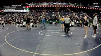 165 lbs Cons. Semi - Kyndal Harris, Havelock vs Shya Watson, West Caldwell&nbsp;