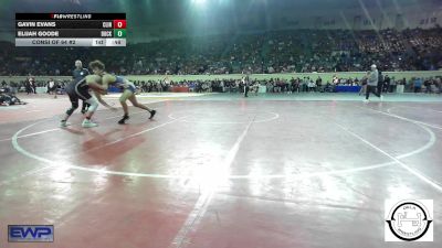 160 lbs Consi Of 64 #2 - Gavin Evans, Clinton, Ok vs Elijah Goode, Buck Pride Wrestling