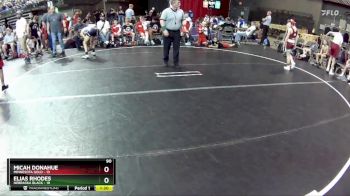 90 lbs Round 5 (6 Team) - Micah Donahue, Minnesota Gold vs Elias Rhodes, Nebraska Black