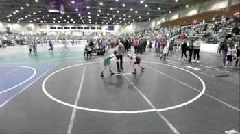 89 lbs Quarterfinal - Gavin Clark, Spanish Springs WC vs Jacob Pyfer, West Valley WC Yakima