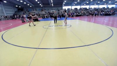 114 lbs Consi Of 16 #1 - Nevaeh Strouse, PA vs Lilly Quintanilla, WY