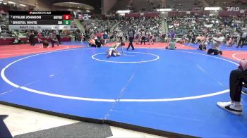 79 lbs Round 1 - Bristol White, Spartan Wrestling Academy vs Kynlee Johnson, Mountain Home Flyers Youth Wrestling Club