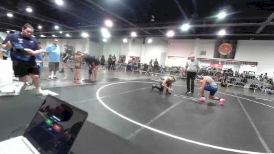 130 lbs Rr Rnd 3 - Jaxon Powell, Roughhouse vs Luis Ramos, Burton Wrestling