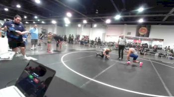 130 lbs Rr Rnd 3 - Jaxon Powell, Roughhouse vs Luis Ramos, Burton Wrestling