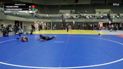 55 lbs Semifinal - Holden Spree, Immortal Athletics WC vs Coen McDonough, Pursuit Wrestling Minnesota