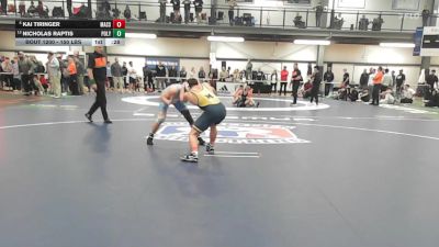 150 lbs Consi Of 4 - Kai Tiringer, Massapequa vs Nicholas Raptis, Poly Prep