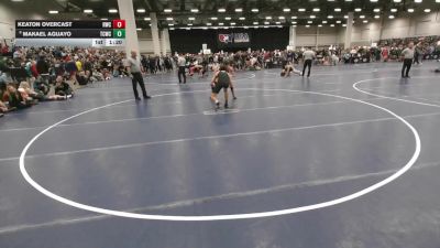 144 lbs Champ. Rd Of 32 - Keaton Overcast, Repmo Wrestling Club vs Makael Aguayo, Team Champs Wrestling Club