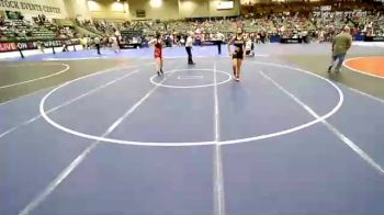 147 lbs Semifinal - Ruby Rios, Empire Wrestling Club vs Maddie Mazemke, Camas Wrestling Club