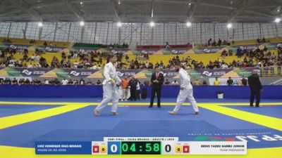 DENIS TADEU GARBO JUNIOR vs LUIZ HENRIQUE DIAS MORAI 2026 FPJJ Circuito Paulista GI Etapa 3