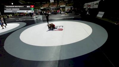 126 lbs Semis - Salvador Bautista II, MTC - MANTANONA TRAINING CENTER vs Caleb Cisneros