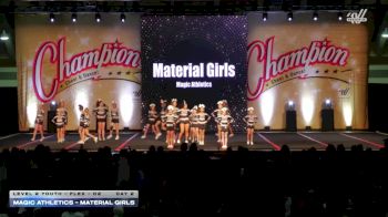 Magic Athletics - Material Girls [2025 L2 Youth - Flex - D2 Day 2] 2025 Champion Cheer and Dance Grand Nationals