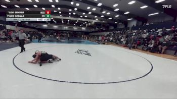 149 lbs Champ. Round 2 - Tyler Debnar, Saint Vincent vs Levi Snyder, Messiah