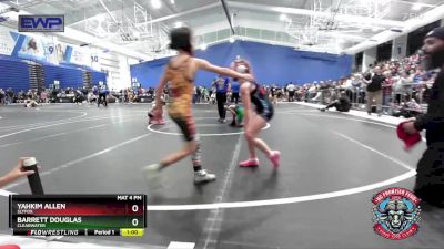 64 lbs Semifinal - Yahkim Allen, SlyFox vs Barrett Douglas, Clearwater