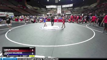 113 lbs Round 1 (16 Team) - Carlos Malgoza, CVWA vs Jeremiah Hallmeyer, KTWA