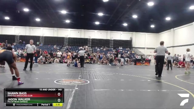 Invictus Jason 140 lbs Semifinal - Shawn Bass, Invictus Wrestling Club vs Jason Walker ...