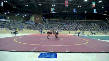 190 lbs Cons. Round 5 - Logan Castle, Johnson Central vs Landon Newman, McCracken County