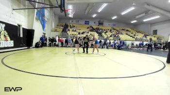 170 lbs Quarterfinal - Jaylee Sanders, Oologah vs Iliana Salazar, Jay High School