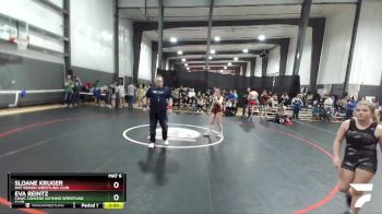 112 lbs Round 2 - Sloane Kruger, Mat Demon Wrestling Club vs Eva Reintz, CNWC Concede Nothing Wrestling Club