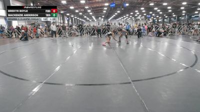 110 lbs Round 1 (1:30pm Friday) - Brekyn Boyle, POWA vs Mackenzie Anderson, Team VA/USA