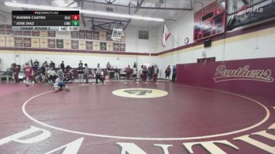 149 lbs Champ. Round 2 - Jose Diaz, Lemoore College vs Rueben Castro, Santa Rosa Junior College