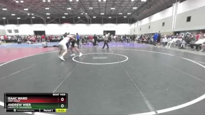 190 lbs Cons. Round 7 - Isaac Ward, Fort Osage vs Andrew Wier, Lafayette (Wildwood)