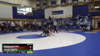 133 lbs Quarters & Wb (16 Team) - Michael Gonyea, Castleton University vs Dominic Pelletier, Southern Maine