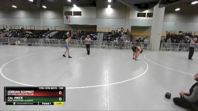 138 lbs Cons. Round 5 - Jordan Schmidt, Big Game Wrestling Club vs Cal Price, MWC Wrestling Academy