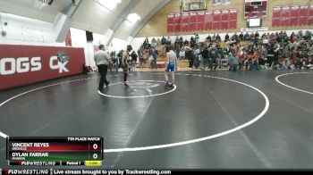 126 2B 7th Place Match - Vincent Reyes, Oroville vs Dylan Farrar, Manson