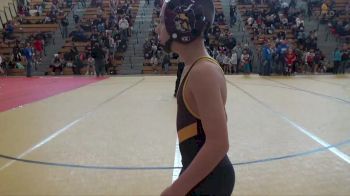 80 lbs Champ. Round 1 - Aiden Kolstad, Luxemburg-Casco vs Bradley Bauman, Kodiak Attack