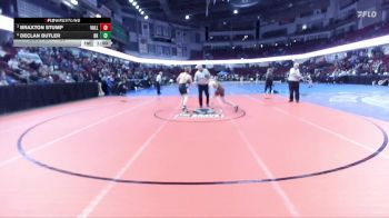 120 lbs 5th Place Match - Declan Butler, Bishop Kelly vs Braxton Stump, Vallivue
