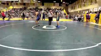 160 lbs Quarterfinal - Nathan Nichols, Aliso Niguel vs Gabriel Flores, Cathedral City