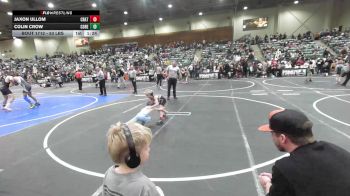 53 lbs Quarterfinal - Jaxon Ullom, Crater Mat Club vs Colin Crow, Core Wrestling