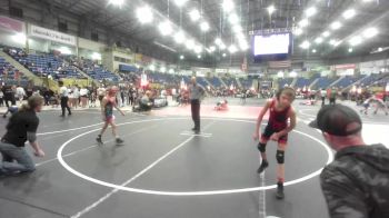 74 lbs Semifinal - Silas Templar, Run To Danger vs Declan Snell, Pikes Peak Warriors