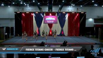 Fierce Titans Cheer - Fierce Titans Cheer-Zetas [2021 L1 Junior - D2 - Small Day 2] 2021 The American Spectacular DI & DII