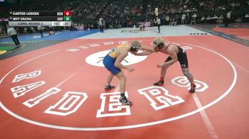 Cons. Round 2 - Jett Vacha, Logan View vs Carter Lueken, Boone Central