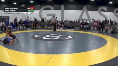 60 lbs Round 4 - Gavin Solomon, CP Wrestling Academy vs Jerry Heiden, Dundee Wrestling