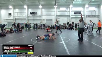 120 lbs Finals (2 Team) - Caydn Crawford, Dog Pound vs Ethan Cartwright, All American