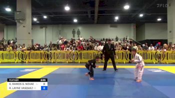 GABRIEL RAMOS G. NOVAES vs RYKER LAYNE VASQUEZ 2024 American National IBJJF Jiu-Jitsu Championship
