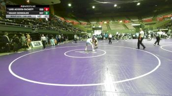 146 lbs 9th Place - Luis Acosta-Tackett, Frontier vs Isaiah Gonzales, South