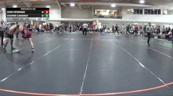 285 lbs Champ. Round 2 - Cooper Caraway, UW Parkside vs John Petersen, University Of Indianapolis