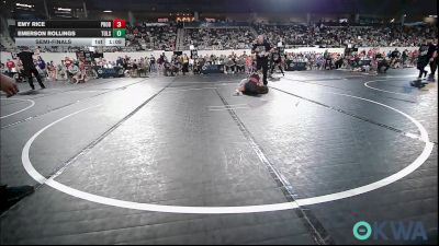 98 lbs Semifinal - Emy Rice, Prodigy NDT vs Emerson Rollings, Tulsa Blue T Panthers