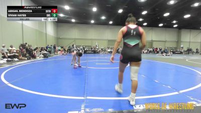 105 lbs Rr Rnd 2 - Abigail Mendoza, SOTM Big vs Vivian Hayes, Shelton Wrestling Academy 7-12