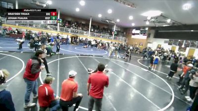 120 lbs Champ. Round 2 - Jovani Fijalka, West Valley (Spokane) vs Brayden Truax, Riverside