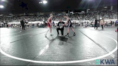 86 lbs Round Of 16 - Rocco Tyler, Berryhill Wrestling Club vs Tate Hutchison, Woodland Wrestling Club